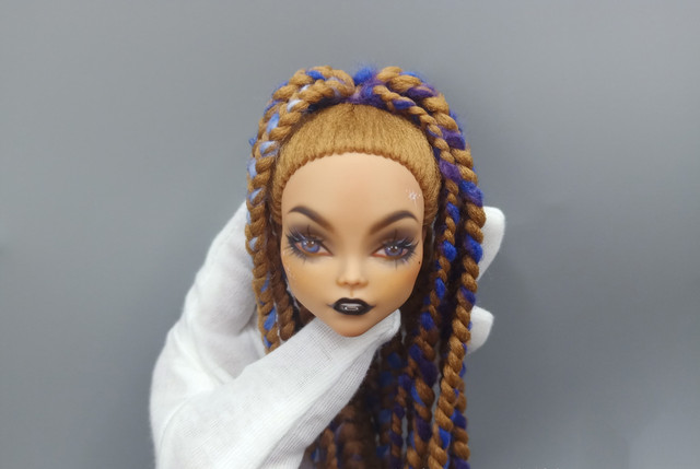 Venda limitada cabeça de boneca original mão desenho marca boneca cabeça ( maquiagem diy, não offical impresso maquiagem) - AliExpress